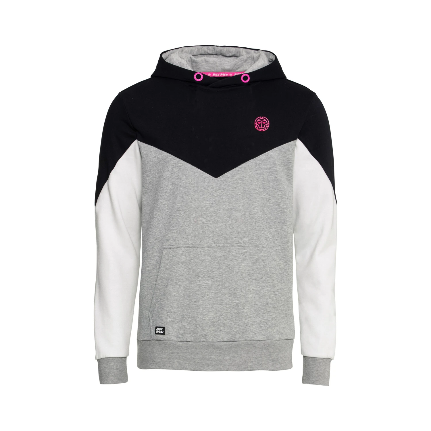 BIDI BADU Enno Lifestyle Hoody Boys - Lightgrey, Black 3 BIDI BADU Enno Lifestyle Hoody Boys - Lightgrey, Black