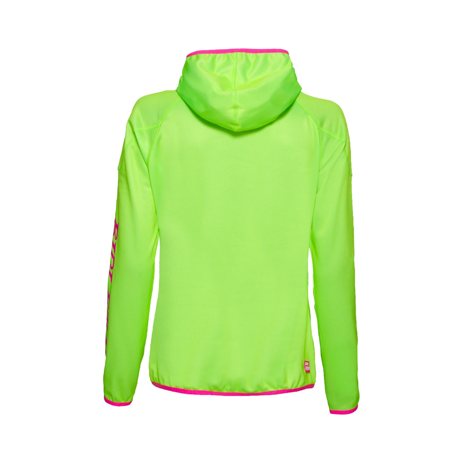 BIDI BADU Grace Tech Training Jacket Girls - Neon Green, Pink 5 BIDI BADU Grace Tech Training Jacket Girls - Neon Green, Pink - Image 3
