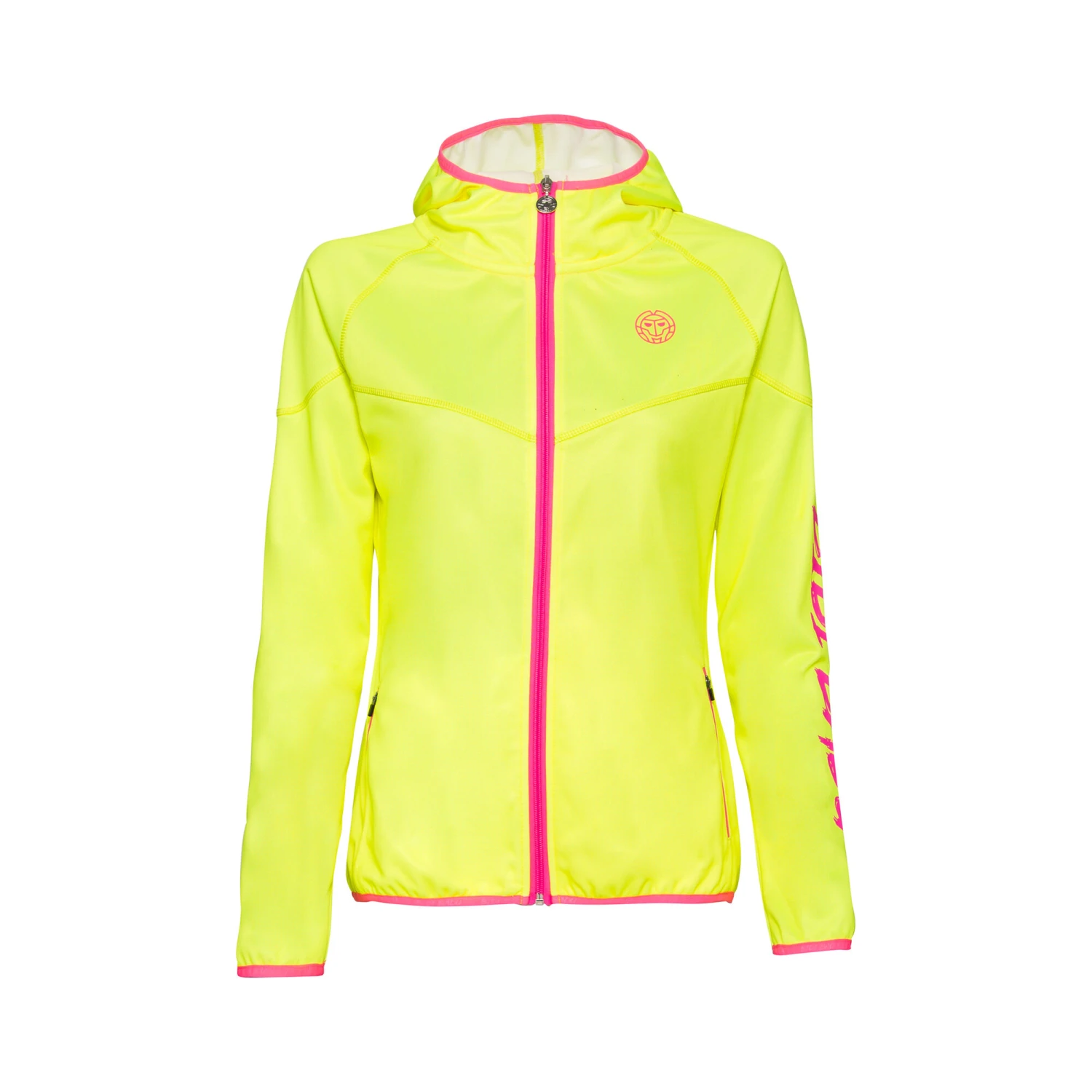 BIDI BADU Grace Tech Training Jacket Girls - Neon Yellow, Pink 3 BIDI BADU Grace Tech Training Jacket Girls - Neon Yellow, Pink