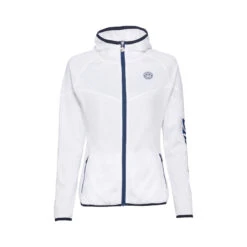 BIDI BADU Grace Tech Training Jacket Girls - White, Dark Blue