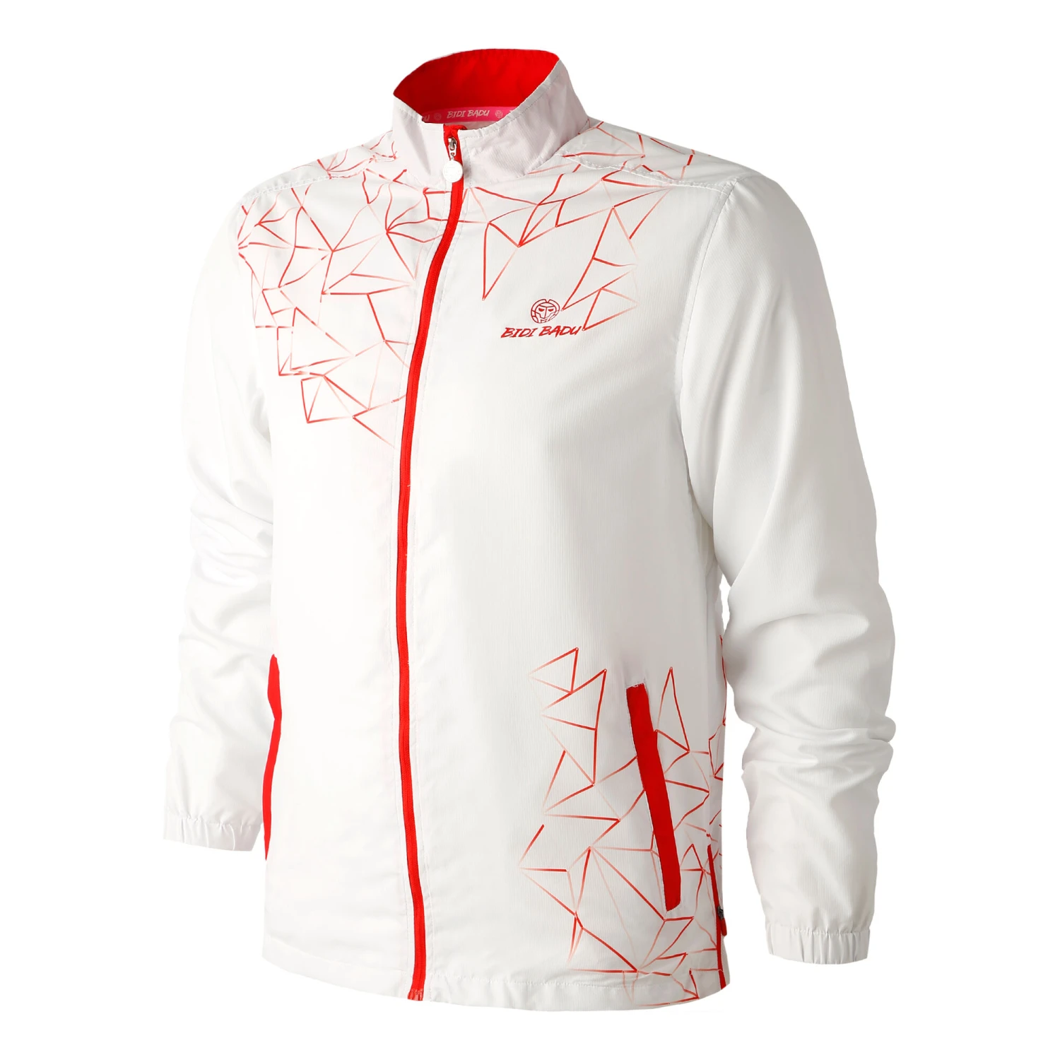BIDI BADU ÖTV Teku Tech Training Jacket Men - White, Red 3 BIDI BADU ÖTV Teku Tech Training Jacket Men - White, Red