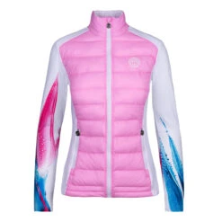 BIDI BADU Lee Tech Down Training Jacket Women - Pink, White