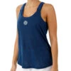 BIDI BADU Maila Bournout Tech Tank Top Women - Dark Blue, White -Bidi Badu 01014000 20