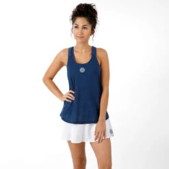 BIDI BADU Maila Bournout Tech Tank Top Women - Dark Blue, White 11 BIDI BADU Maila Bournout Tech Tank Top Women - Dark Blue, White -Bidi Badu 01014000 24