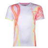 BIDI BADU Thabo Tech T-Shirt Men - White, Neon Orange -Bidi Badu 01031000 000