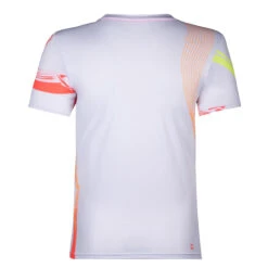 BIDI BADU Thabo Tech T-Shirt Men - White, Neon Orange -Bidi Badu 01031000 0 2