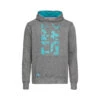 BIDI BADU Lamin Lifestyle Hoody Boys - Grey, Turquoise -Bidi Badu 01055000 000