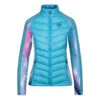 BIDI BADU Dania Tech Down Training Jacket Women - Turquoise, White 2 BIDI BADU Dania Tech Down Training Jacket Women - Turquoise, White -Bidi Badu 01092000 000