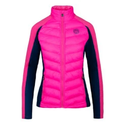 BIDI BADU Dania Tech Down Training Jacket Women - Pink, Dark Blue