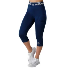 BIDI BADU Bruna Tech Capri Tight Women - Dark Blue, White -Bidi Badu 01104000 10
