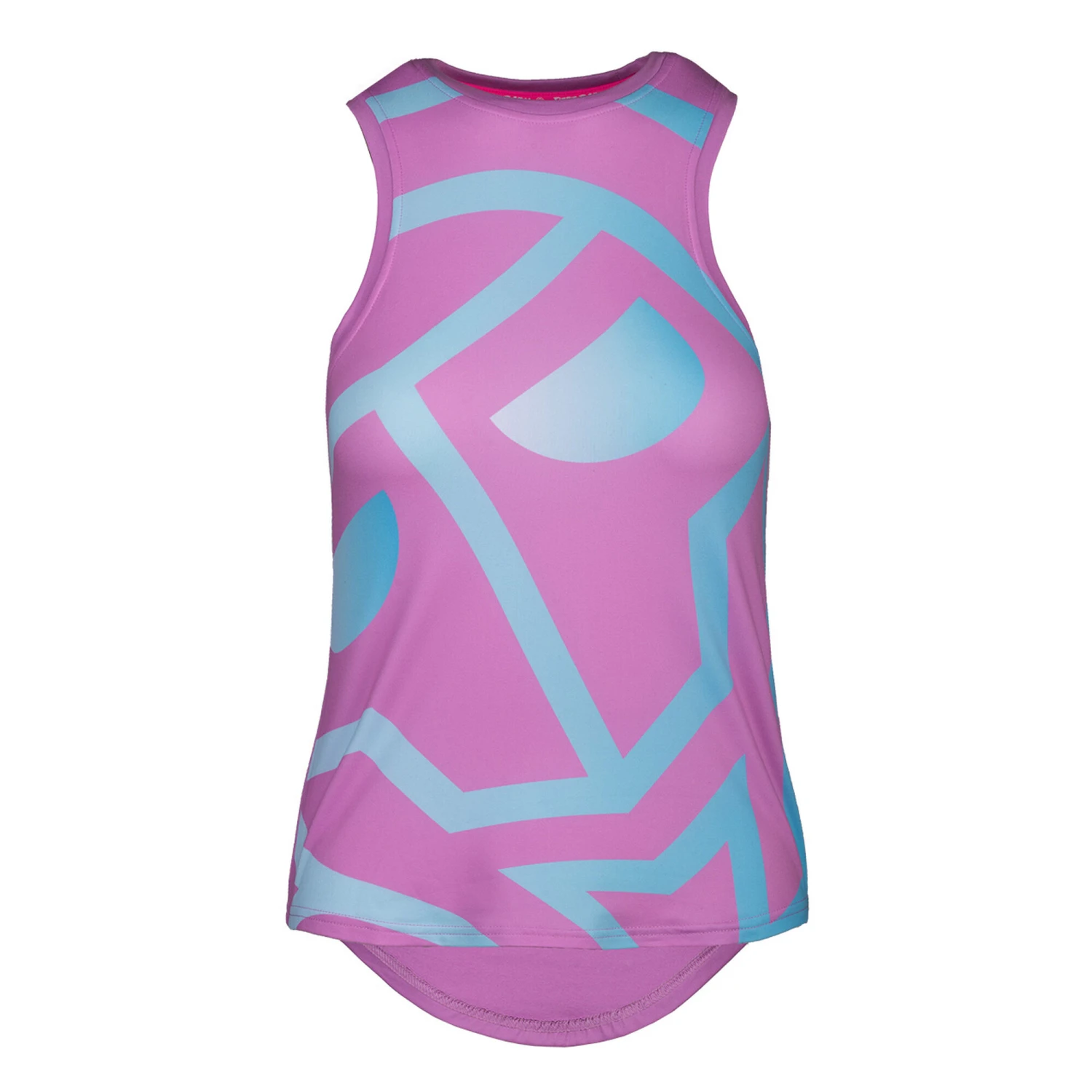 BIDI BADU Laresa Basic Logo Tank Top Women - Pink, Turquoise 3 BIDI BADU Laresa Basic Logo Tank Top Women - Pink, Turquoise