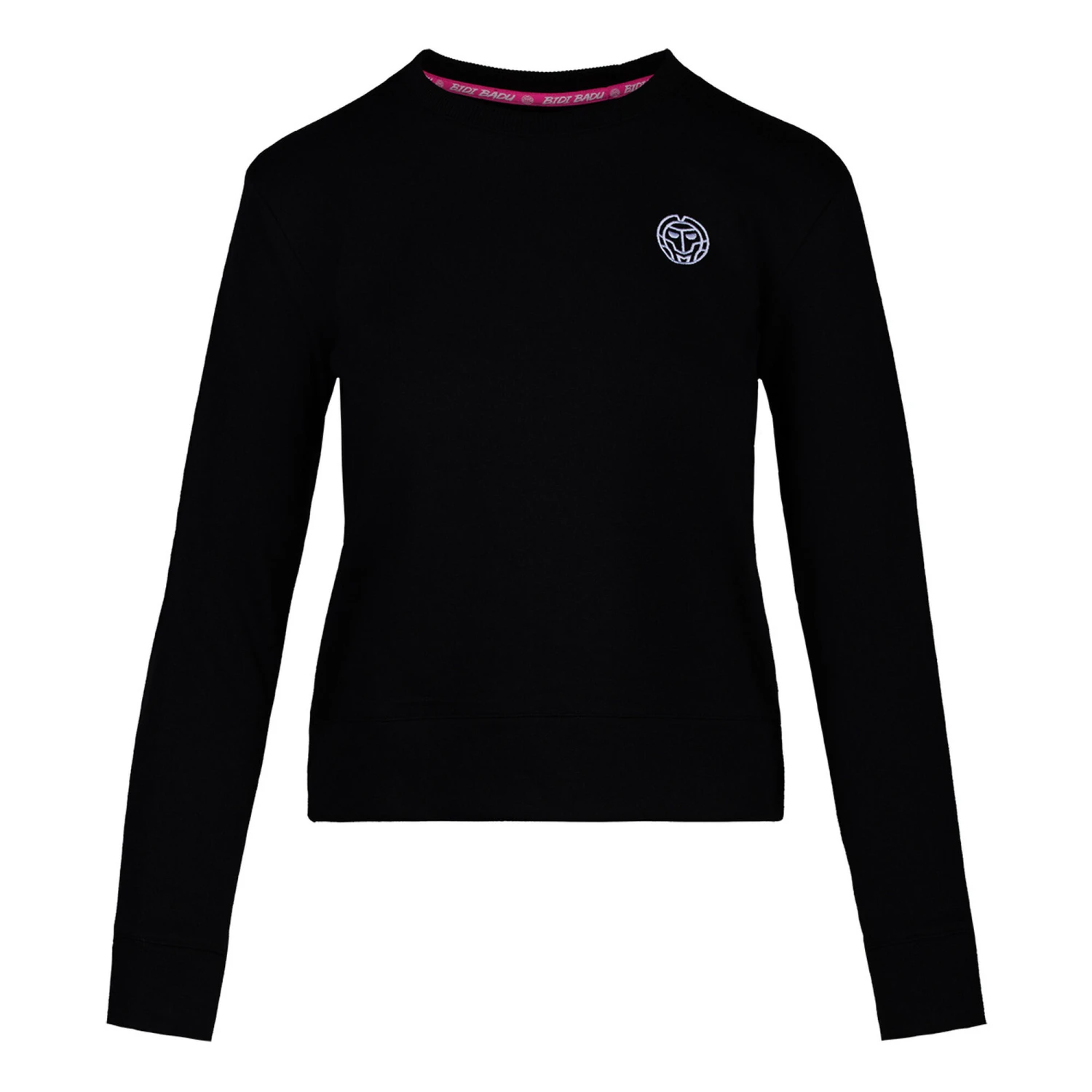 BIDI BADU Mirella Basic Crew Sweatshirt Women - Black, White 3 BIDI BADU Mirella Basic Crew Sweatshirt Women - Black, White