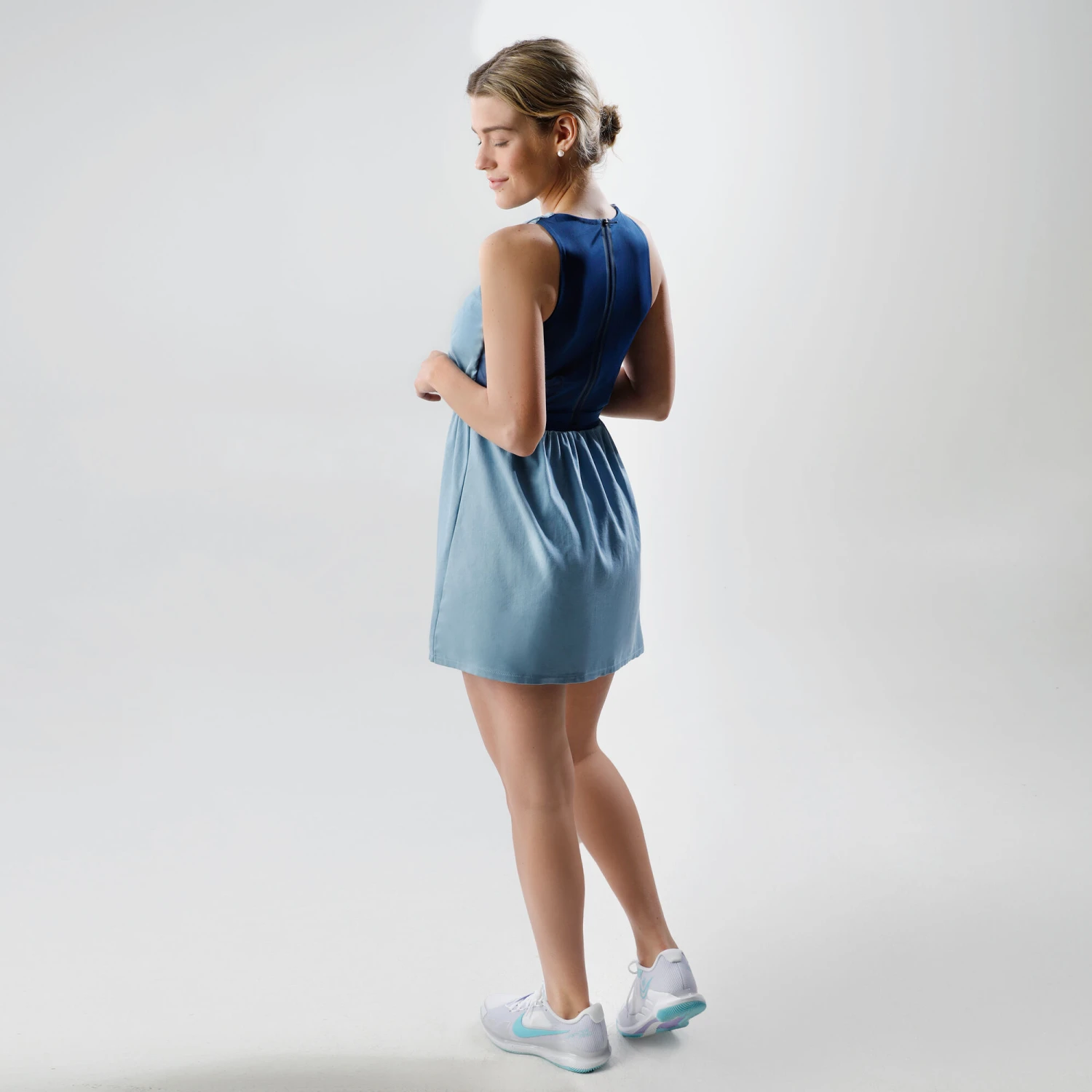 BIDI BADU Ankea Jeans Tech 2in1 Dress Women - Blue, Dark Blue 6 BIDI BADU Ankea Jeans Tech 2in1 Dress Women - Blue, Dark Blue - Image 4