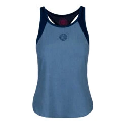 BIDI BADU Amrei Jeans Tech Tank Top Women - Blue, Dark Blue
