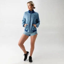 BIDI BADU Gene Jeans Tech Training Jacket Women - Blue, Dark Blue -Bidi Badu 01133000 10