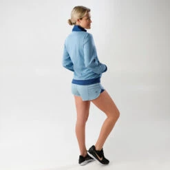 BIDI BADU Gene Jeans Tech Training Jacket Women - Blue, Dark Blue -Bidi Badu 01133000 12