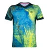 BIDI BADU Niam Tech T-Shirt Men - Dark Green, Multicoloured