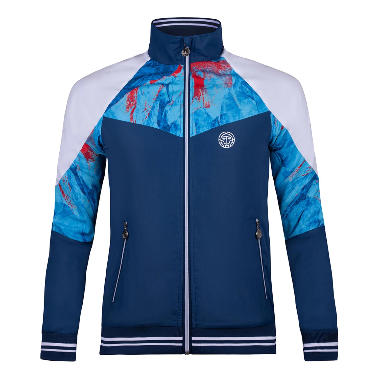 BIDI BADU Jabu Tech Training Jacket Men - Dark Blue, Light Blue 3 BIDI BADU Jabu Tech Training Jacket Men - Dark Blue, Light Blue