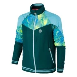 BIDI BADU Jabu Tech Training Jacket Men - Dark Green, Multicoloured