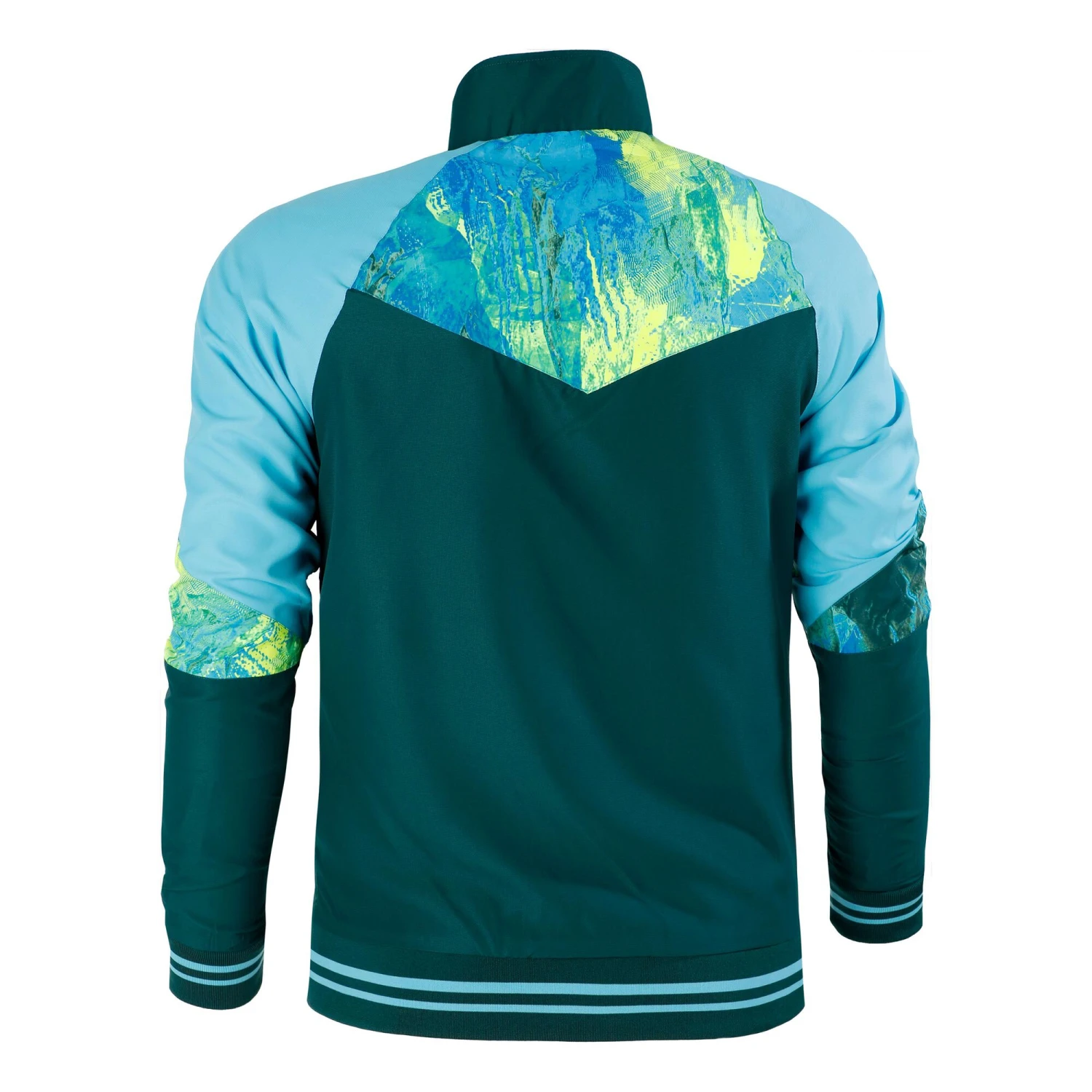 BIDI BADU Jabu Tech Training Jacket Men - Dark Green, Multicoloured 4 BIDI BADU Jabu Tech Training Jacket Men - Dark Green, Multicoloured - Image 2