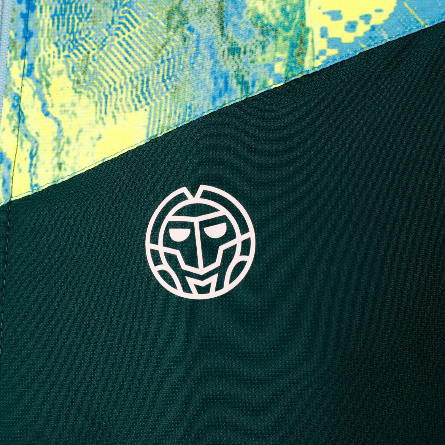 BIDI BADU Jabu Tech Training Jacket Men - Dark Green, Multicoloured 5 BIDI BADU Jabu Tech Training Jacket Men - Dark Green, Multicoloured - Image 3