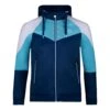 BIDI BADU Keto Tech Windbreaker Training Jacket Men - Dark Blue, Turquoise
