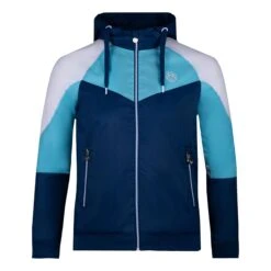 BIDI BADU Keto Tech Windbreaker Training Jacket Men - Dark Blue, Turquoise