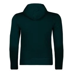 BIDI BADU Keno Basic Zip Hoodie Men - Dark Green, White -Bidi Badu 01165000 0 2