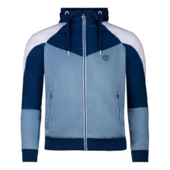 BIDI BADU Keto Jeans Tech Windbreaker Training Jacket Men - Blue, Dark Blue