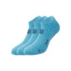 BIDI BADU Leana No Show Tech Sports Socks 3 Pack - Turquoise, Dark Blue -Bidi Badu 01224000 000