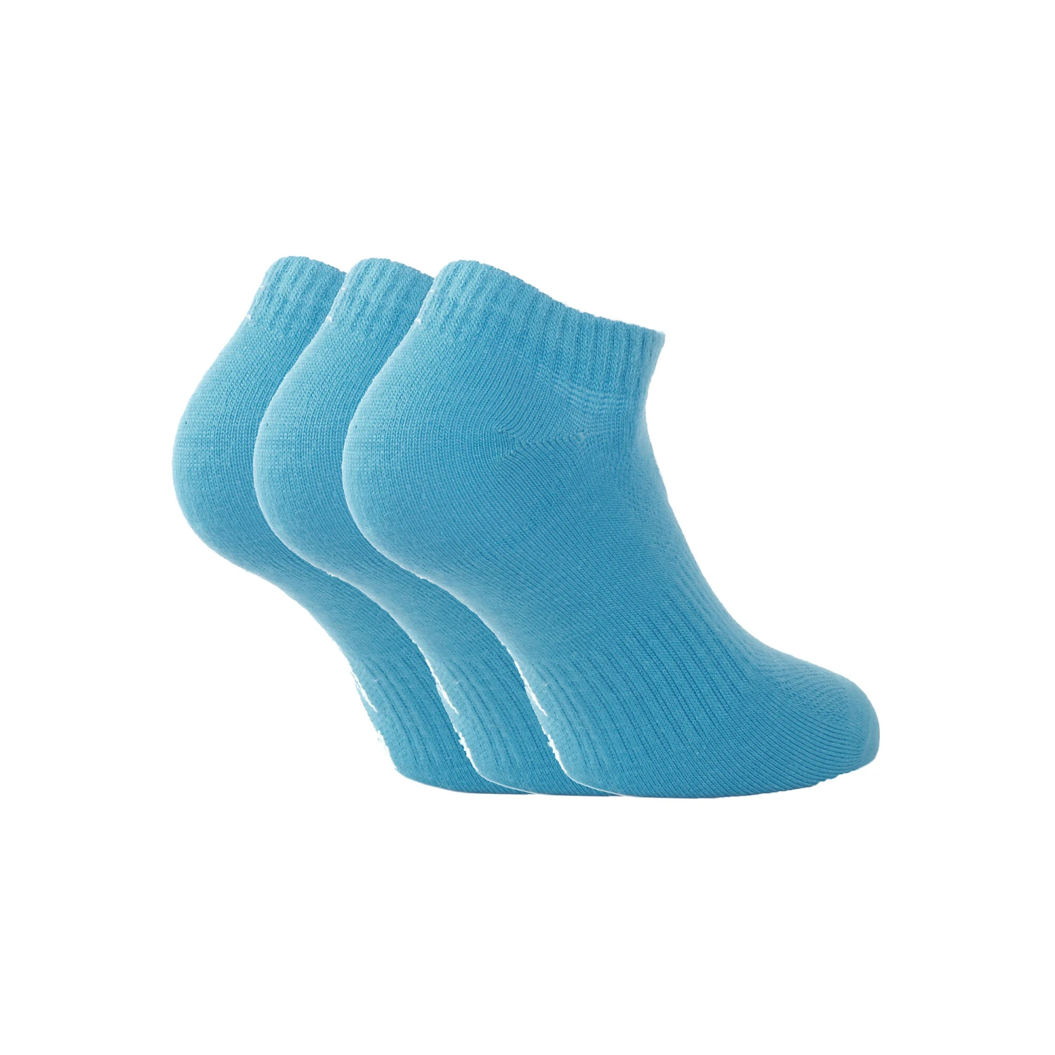 BIDI BADU Leana No Show Tech Sports Socks 3 Pack - Turquoise, Dark Blue 4 BIDI BADU Leana No Show Tech Sports Socks 3 Pack - Turquoise, Dark Blue - Image 2