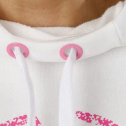 BIDI BADU Cynthia Basic Logo Hoody Special Edition Women - White, Pink -Bidi Badu 01255000 15