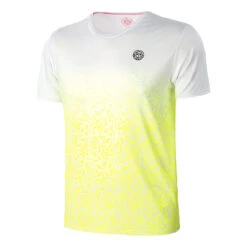 BIDI BADU Jarol Tech T-Shirt Special Edition Men - White, Neon Yellow