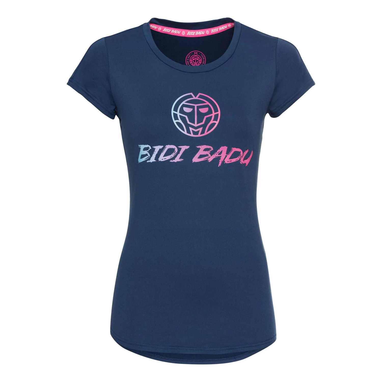 BIDI BADU Coletta Basic Logo T-Shirt Women - Dark Blue, Multicoloured 3 BIDI BADU Coletta Basic Logo T-Shirt Women - Dark Blue, Multicoloured