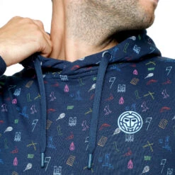 BIDI BADU Napo Lifestyle Hoody Men - Dark Blue, Multicoloured -Bidi Badu 01519000 13