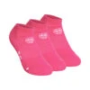 BIDI BADU No Party No Show Move Tennis Socks 3 Pack - Pink, White 1 BIDI BADU No Party No Show Move Tennis Socks 3 Pack - Pink, White -Bidi Badu 01589000 000