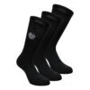 BIDI BADU Don Carlito Crew Move Tennis Socks 3 Pack - Black, White -Bidi Badu 01595000 000