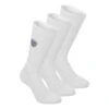 BIDI BADU Don Carlito Crew Move Tennis Socks 3 Pack - White, Black -Bidi Badu 01596000 000