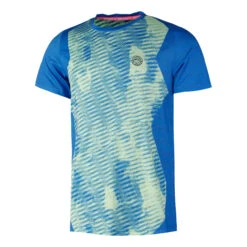 BIDI BADU Hawi Tech T-Shirt Men - Blue, Light Green