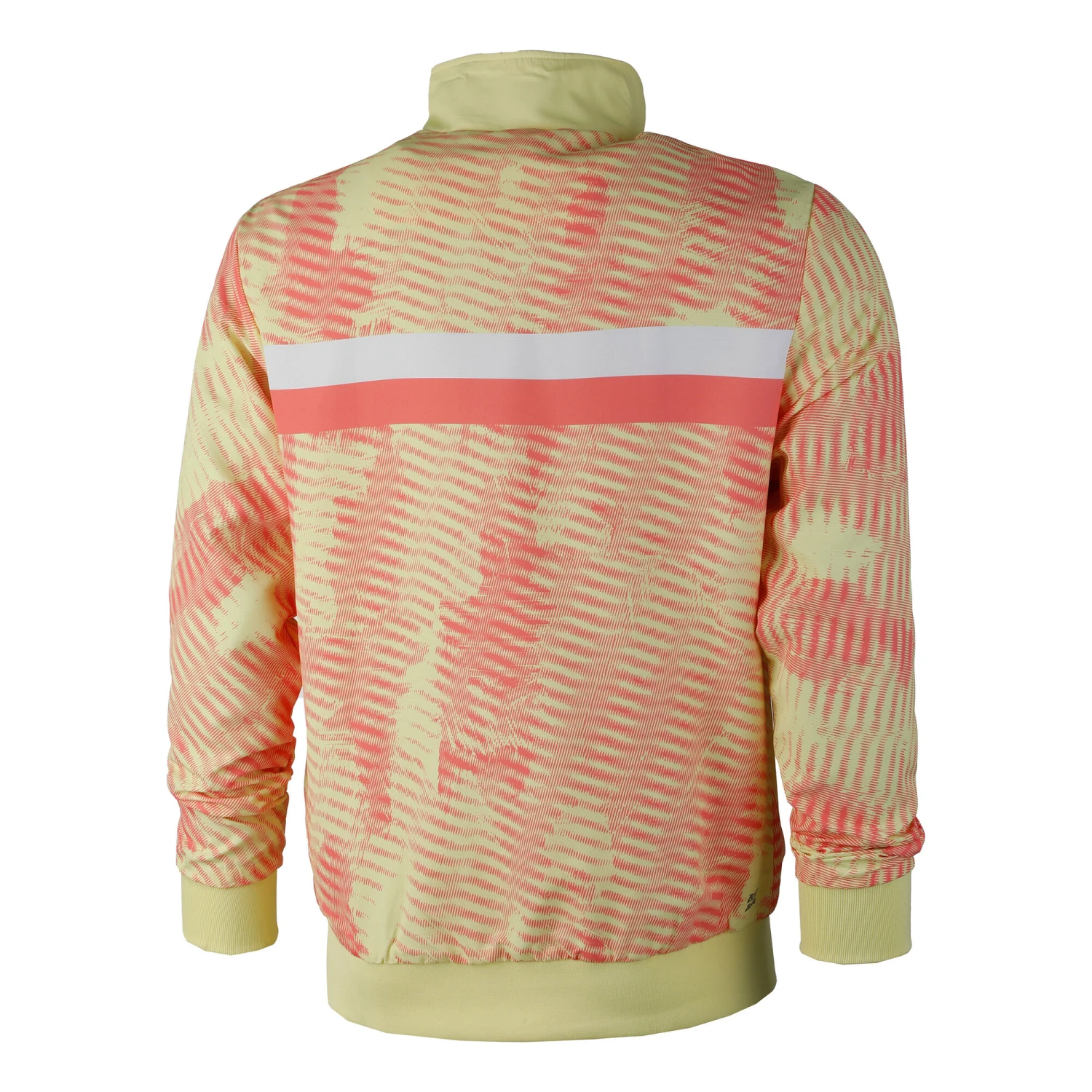 BIDI BADU Zulu Tech Training Jacket Men - Yellow, Coral 4 BIDI BADU Zulu Tech Training Jacket Men - Yellow, Coral - Image 2