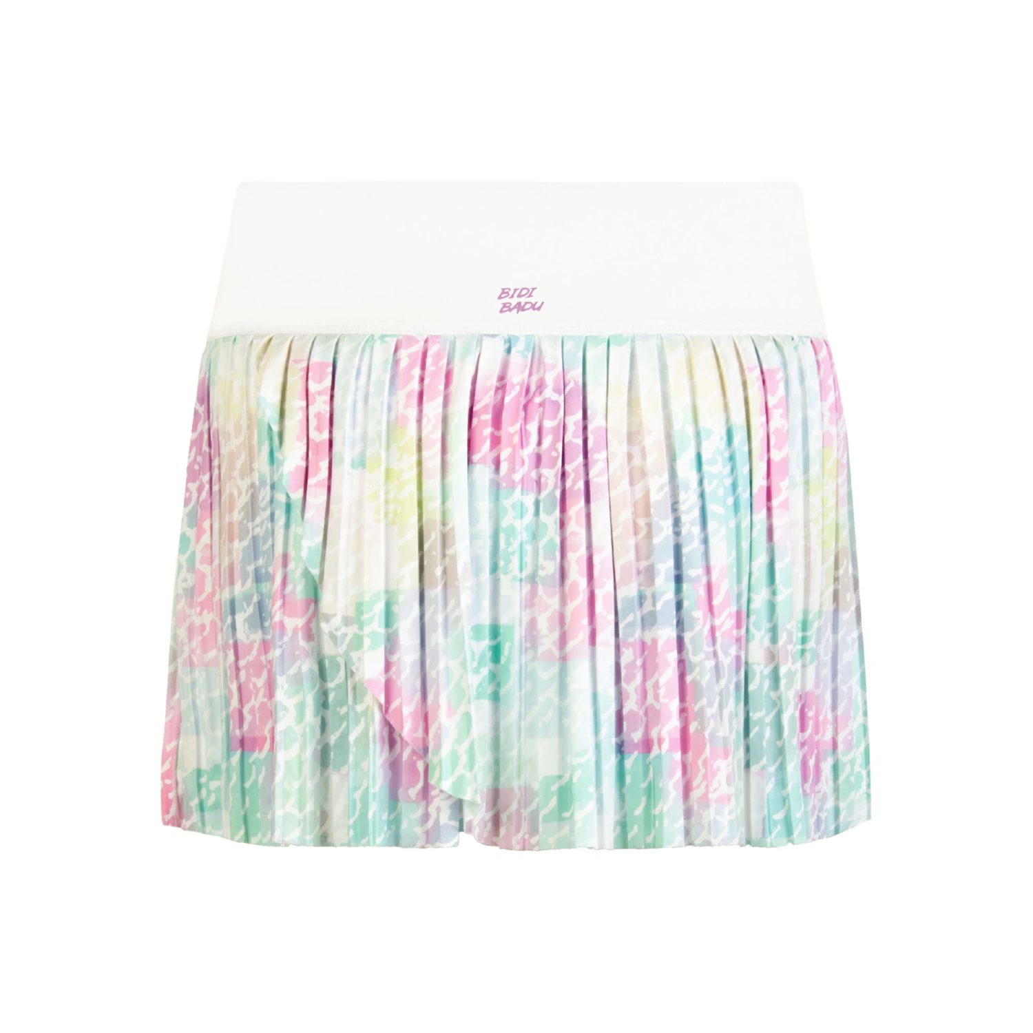 BIDI BADU Lowey Tech Plissee Skirt Women - White, Pink 4 BIDI BADU Lowey Tech Plissee Skirt Women - White, Pink - Image 2