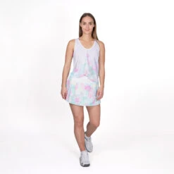 BIDI BADU Lowey Tech Plissee Skirt Women - White, Pink 9 BIDI BADU Lowey Tech Plissee Skirt Women - White, Pink -Bidi Badu 01795000 13