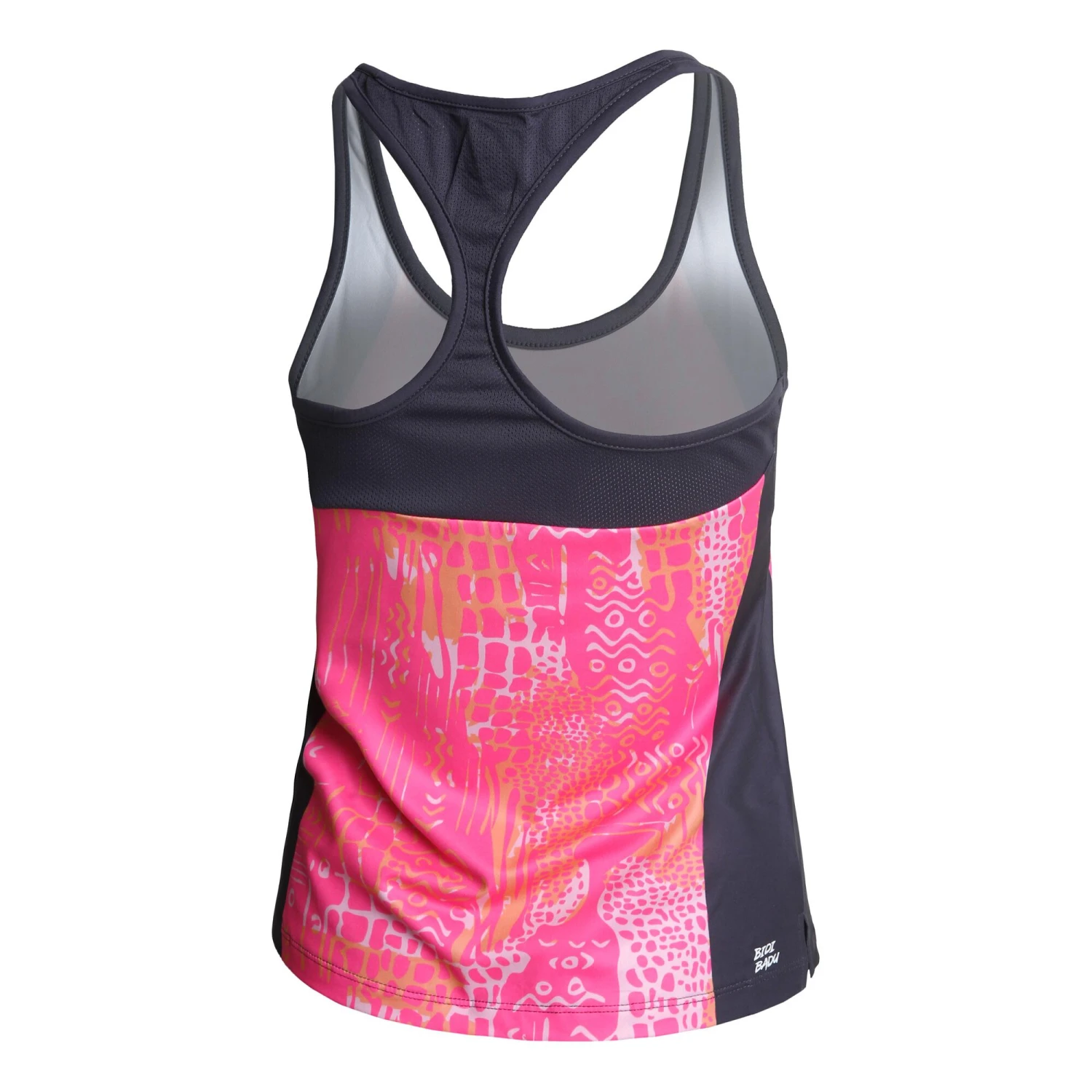 BIDI BADU Yaka Tech Tank Top Women - Grey, Pink 4 BIDI BADU Yaka Tech Tank Top Women - Grey, Pink - Image 2