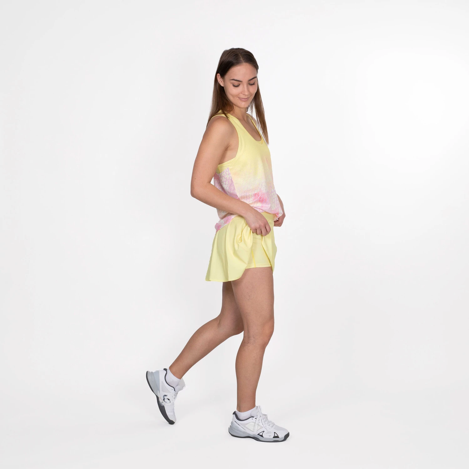 BIDI BADU Mora Tech Skirt Women - Yellow 7 BIDI BADU Mora Tech Skirt Women - Yellow - Image 5