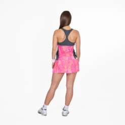 BIDI BADU Lowey Tech Plissee Skirt Women - Grey, Pink -Bidi Badu 01806000 14