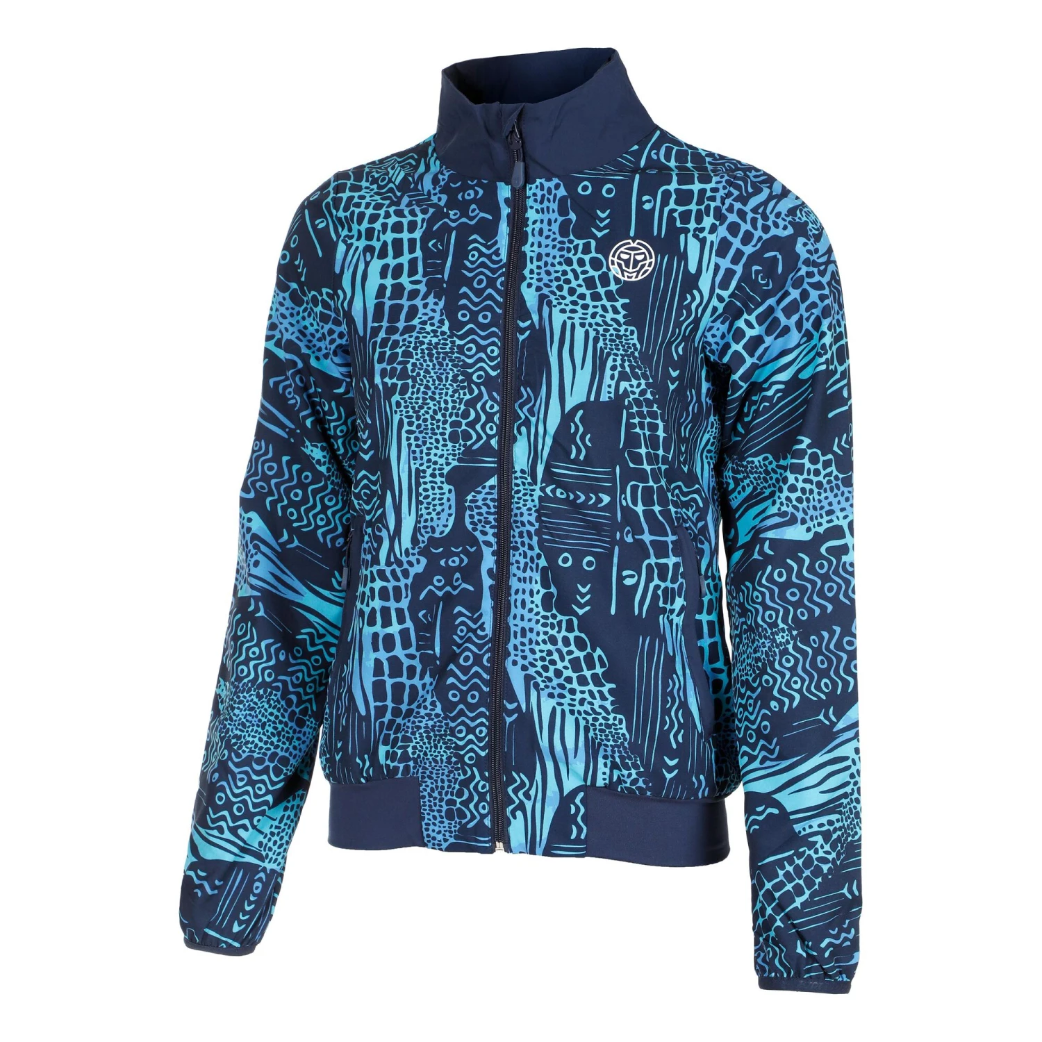 BIDI BADU Gene Tech Training Jacket Women - Blue 3 BIDI BADU Gene Tech Training Jacket Women - Blue