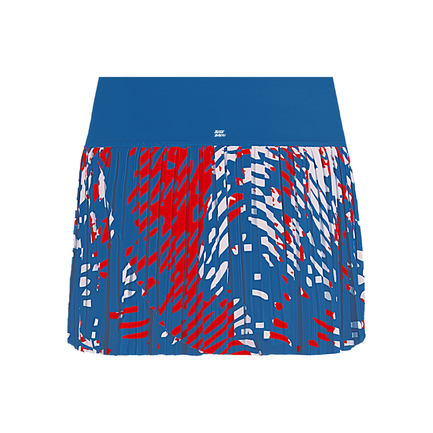 BIDI BADU Lowey Tech Plissee Skirt Women - Blue, White 4 BIDI BADU Lowey Tech Plissee Skirt Women - Blue, White - Image 2
