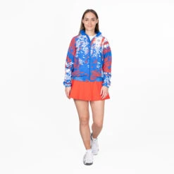 BIDI BADU Gene Tech Training Jacket Women - Blue, White -Bidi Badu 01817000 13