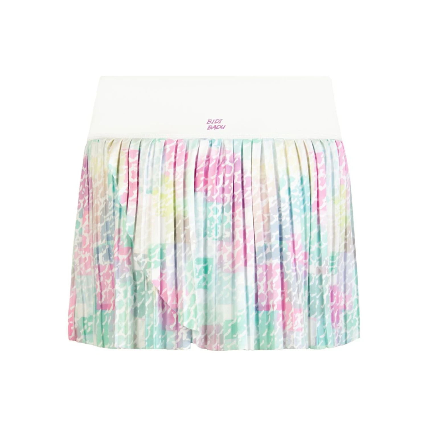 BIDI BADU Tizita Tech Plissee Skirt Girls - White, Pink 4 BIDI BADU Tizita Tech Plissee Skirt Girls - White, Pink - Image 2