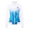 BIDI BADU Gene Tech Training Jacket Women - White, Blue -Bidi Badu 01887000 000